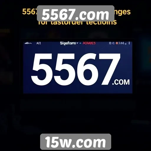 Comparação de 5567.com com concorrentes